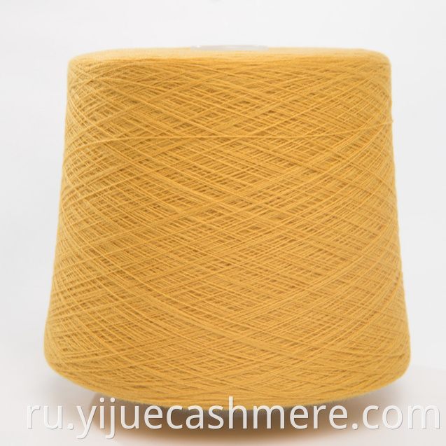 90% woool 10% cashmere blended yarn